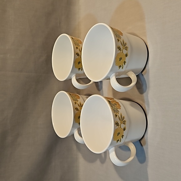 4 NEW Noritake Sunny Side 9003 Cups - Picture 2 of 7